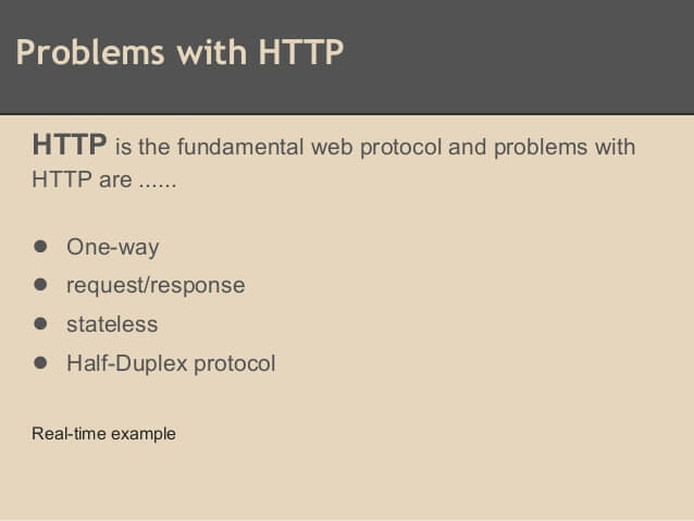 HTTP协议的缺点